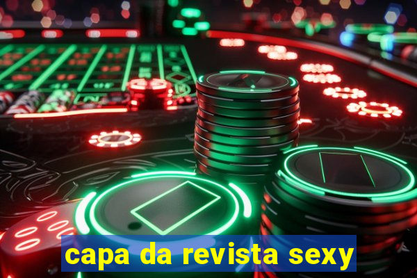 capa da revista sexy